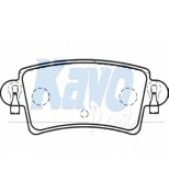 KAVO PARTS - BP6576 - К-т колодок торм. Re  RE Master, OP Movano, N